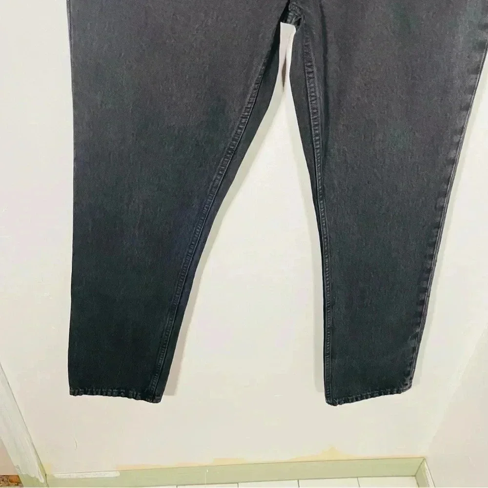 NWT ReDone 70s Low Rise Straight Leg Jeans Black